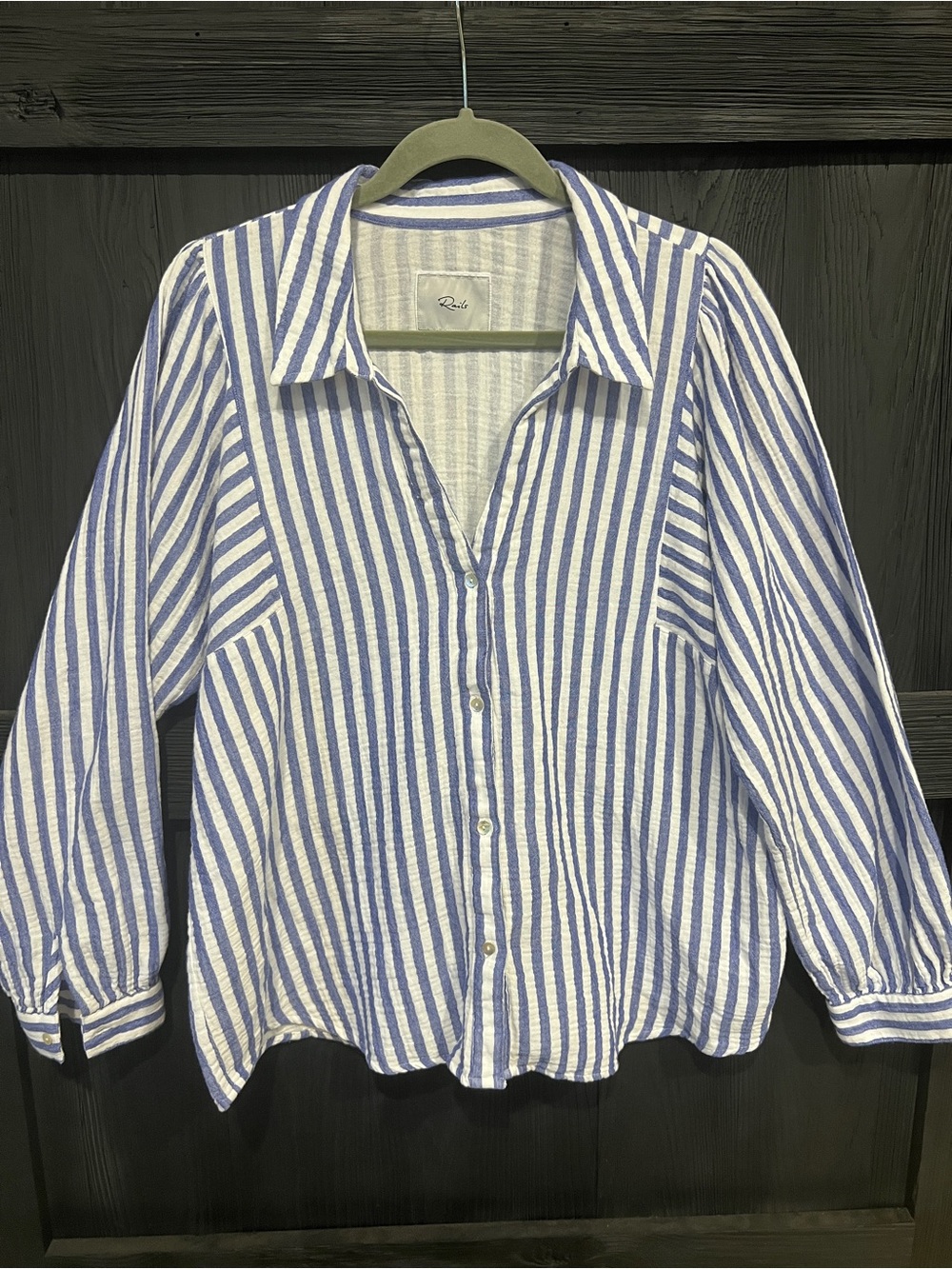 Rails Lo Shirt in Anacapa Stripe, XL